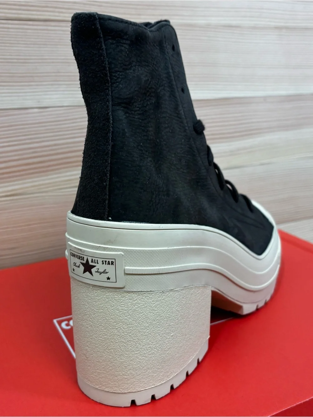 CONVERSE Chuck 70 De Luxe Heel A11542C Boots Coffee Brown - Picture 3 of 7